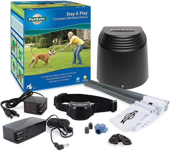 Electric Fence For Dogs To Keep Them In A Set Boundary