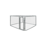 ALEKO Chain Link Dog Runs
