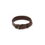 Logical Leather Padded Dog Collar