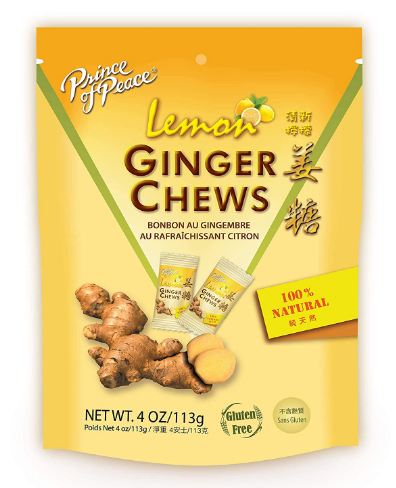 lemon ginger chews